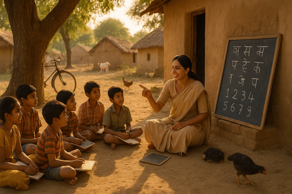 Local Heroes: The Role of Community Educators in Rural India